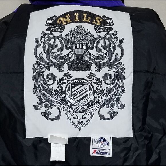 VINTAGE NILS Skiwear Hooded Ski Puffer Jacket - Picture 12 of 14